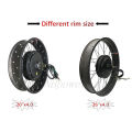 FAT wheel 72v 3000w high speed motor fat tire electric bike conversion kit with TFT display e bicycle